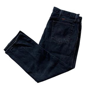 Men’s Wrangler Rustler Black Denim Jeans